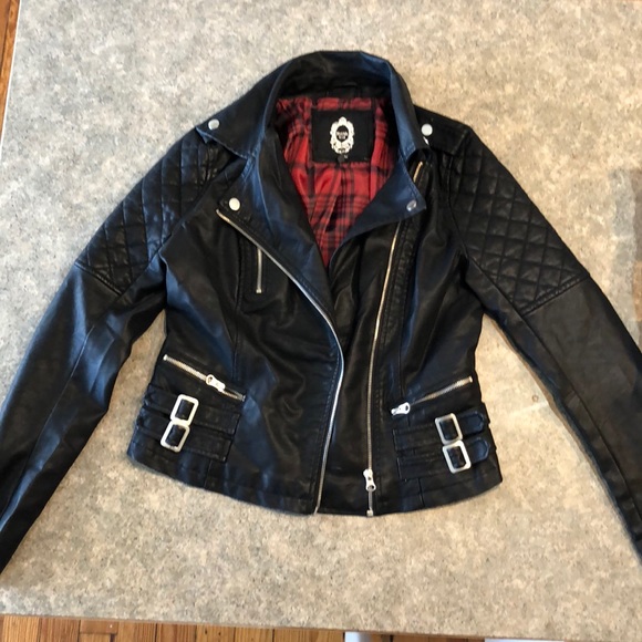 Matilda Jane Jackets & Blazers - Faux leather jacket